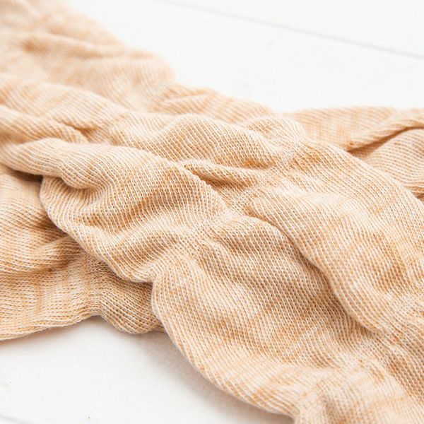 オーガニックコットン 薄手ポワポワレッグウォーマー