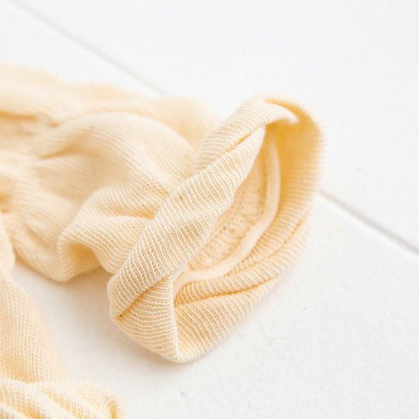 オーガニックコットン 薄手ポワポワレッグウォーマー