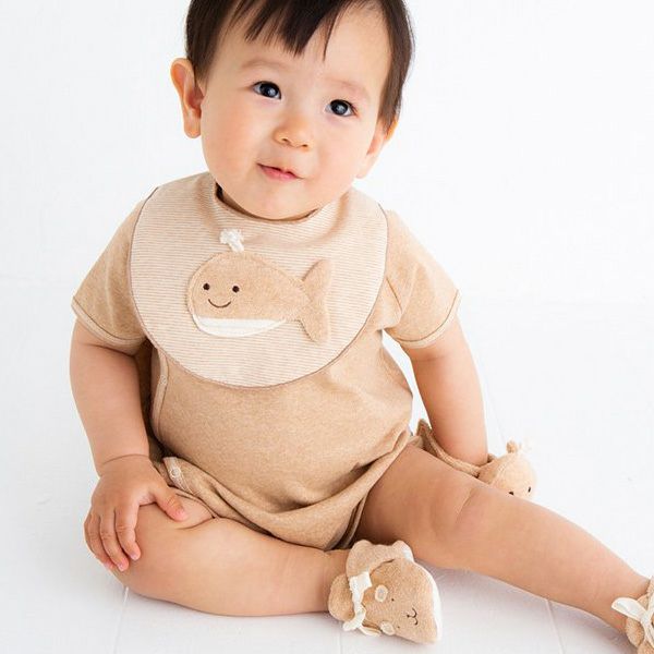 オーガニックコットン くじらミニスタイ