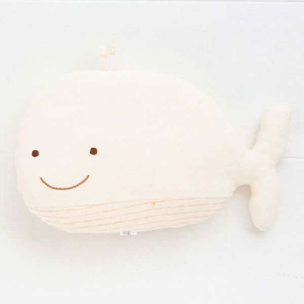 オーガニックコットン くじらだっこ枕