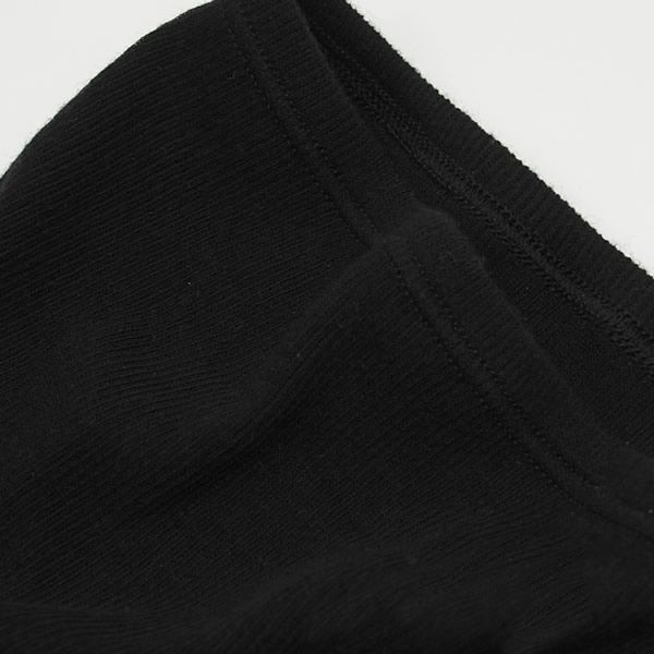 オーガニックコットン ハイライズショーツ ブラック M～L