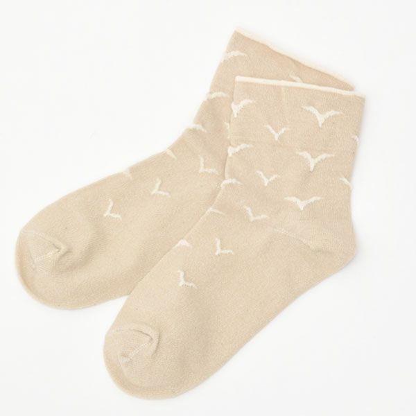 オーガニックコットン やさしいソックス マリン