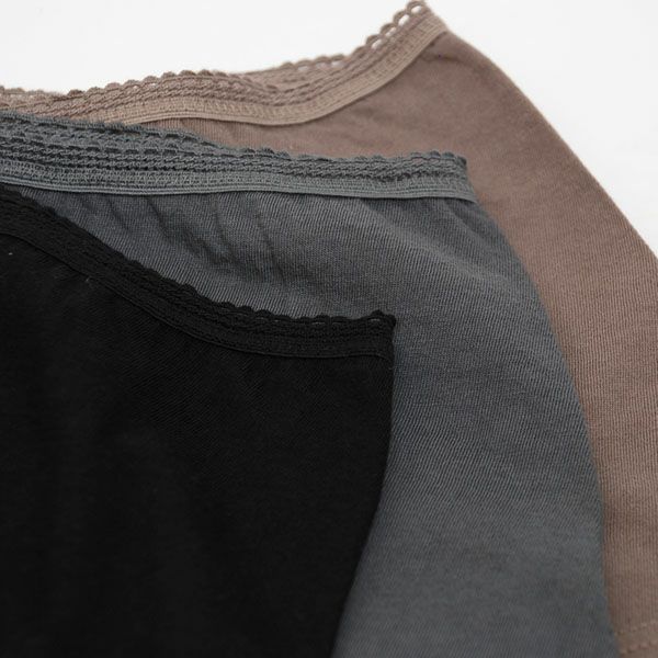 オーガニックコットン やわらか天竺ボーイカットショーツ