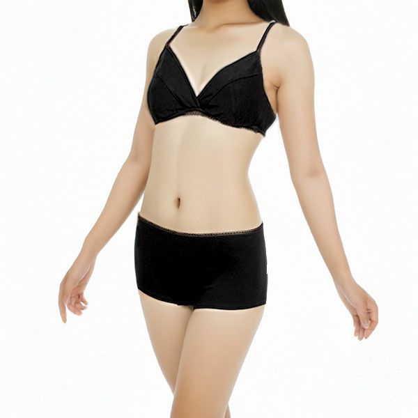 オーガニックコットン やわらか天竺ボーイカットショーツ