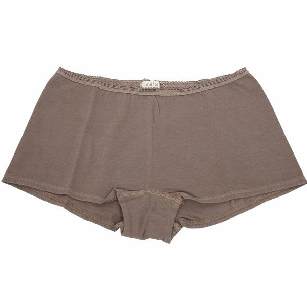 オーガニックコットン やわらか天竺ボーイカットショーツ