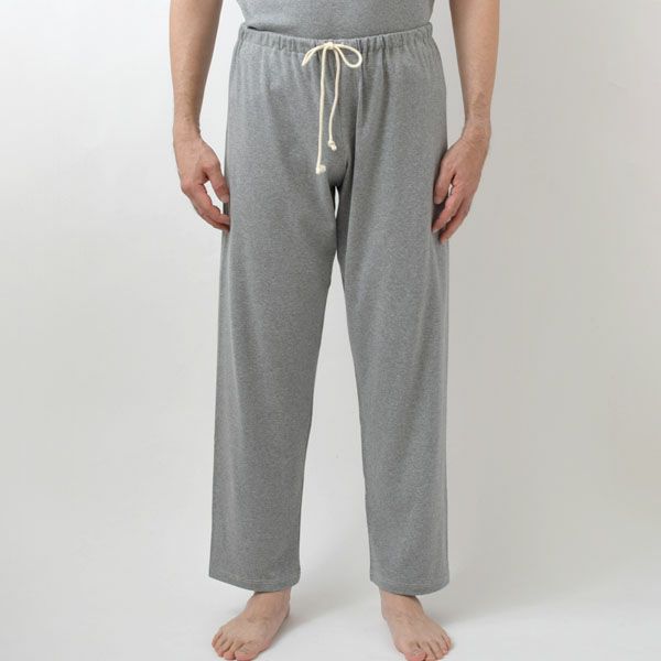 オーガニックコットン メンズ リラクシングウェア ロングパンツ