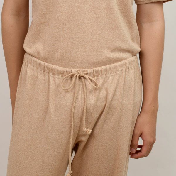 オーガニックコットン メンズ リラクシングウェア ロングパンツ