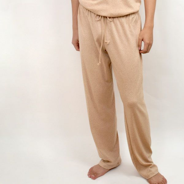 オーガニックコットン メンズ リラクシングウェア ロングパンツ