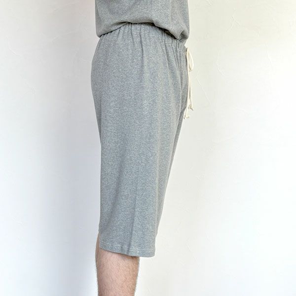オーガニックコットン メンズ リラクシングウェア ハーフパンツ