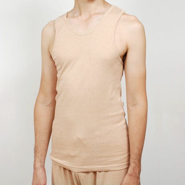 オーガニックコットン メンズ リラクシングウェア タンクトップ