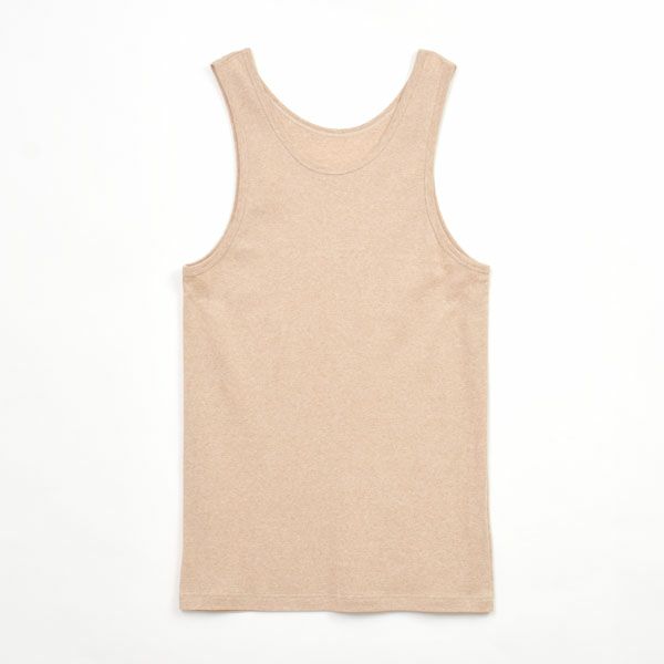 オーガニックコットン メンズ リラクシングウェア タンクトップ