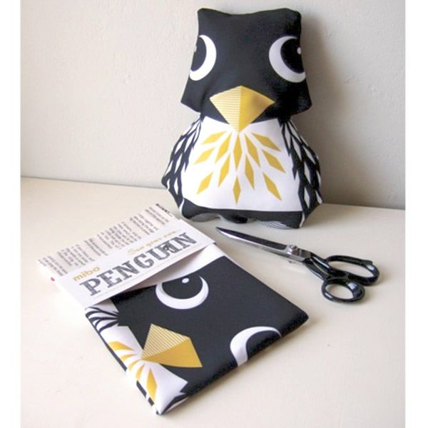 【SALE／60%OFF】オーガニックコットン 【MIBO】 ティータオル（ぬいぐるみ） Penguin