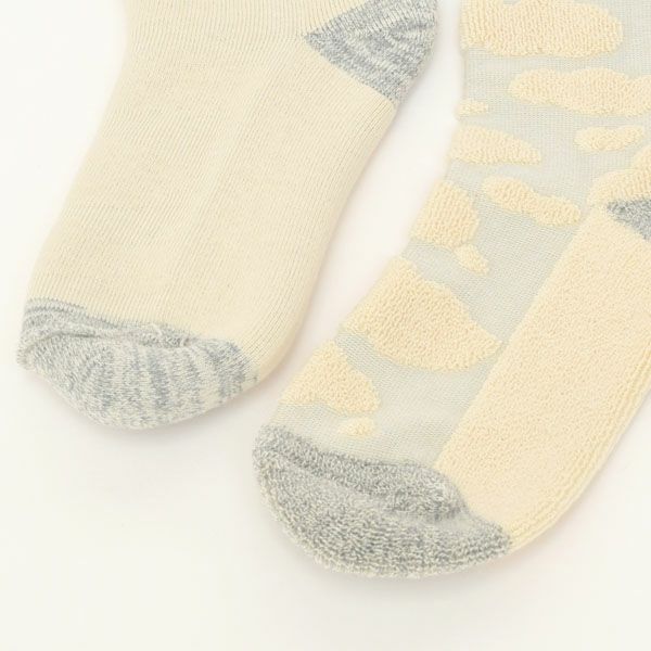 オーガニックコットン パイルソックス 綿雲