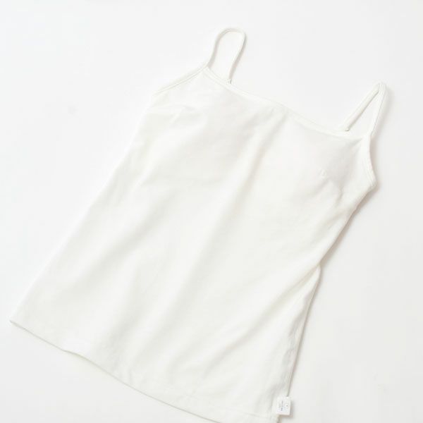 オーガニックコットン ベア天竺 カップ付キャミソール