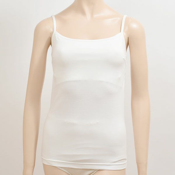 オーガニックコットン ベア天竺 カップ付キャミソール