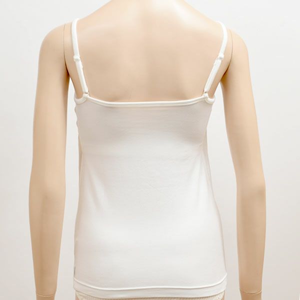 オーガニックコットン ベア天竺 カップ付キャミソール