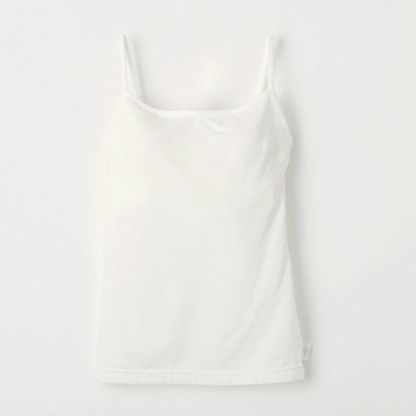 オーガニックコットン ベア天竺 カップ付キャミソール