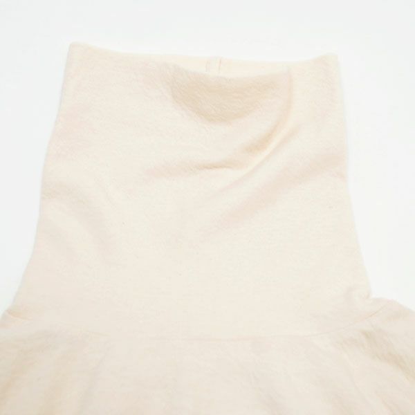 オーガニックコットン 薄手接結タートルネックカットソー（長袖）