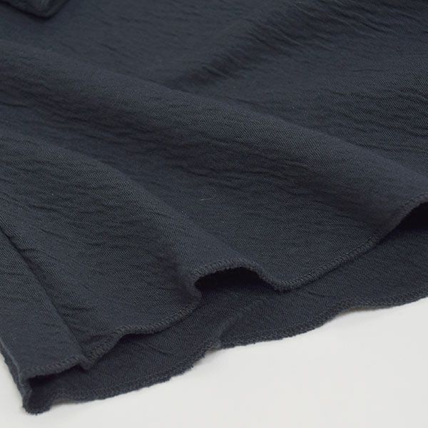 オーガニックコットン 薄手接結タートルネックカットソー（長袖）