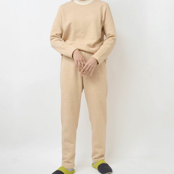 オーガニックコットン 裏起毛トレーナー