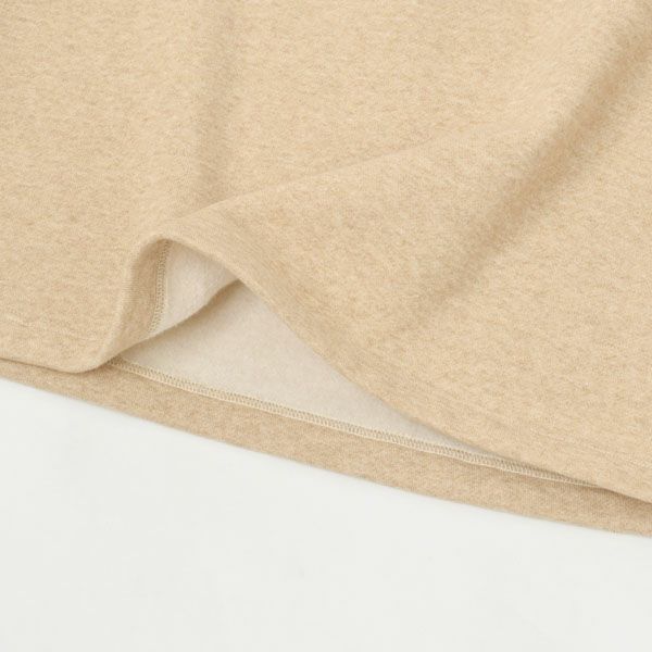 オーガニックコットン 裏起毛トレーナー