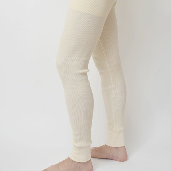 オーガニックコットン メンズワッフルアンダーパンツ