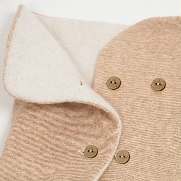 オーガニックコットン あったかロングルームシューズ