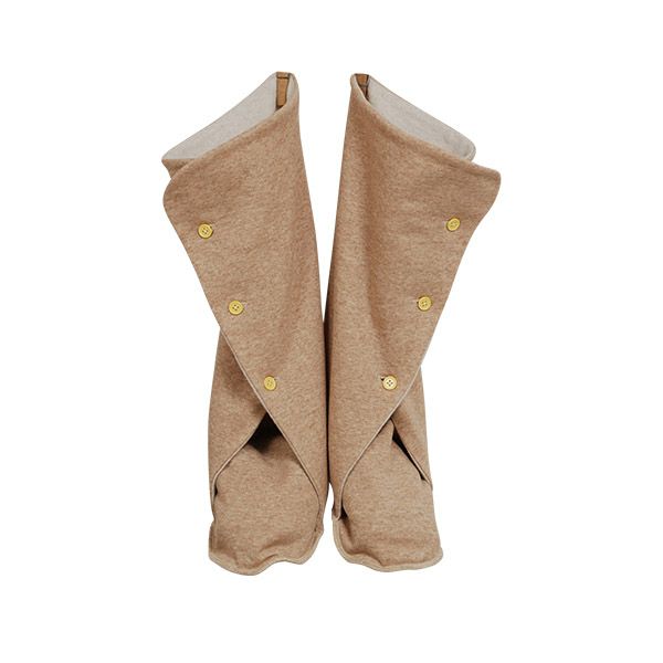 オーガニックコットン あったかロングルームシューズ