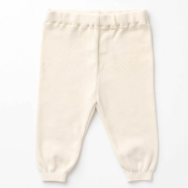 オーガニックコットン ベビーニットレギンス