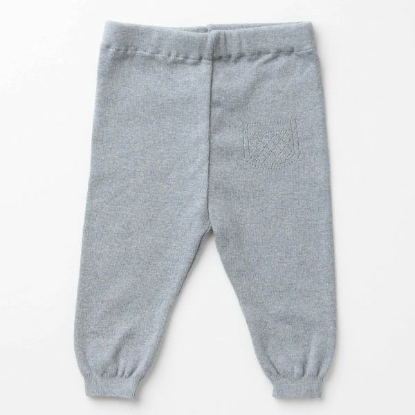 オーガニックコットン ベビーニットレギンス