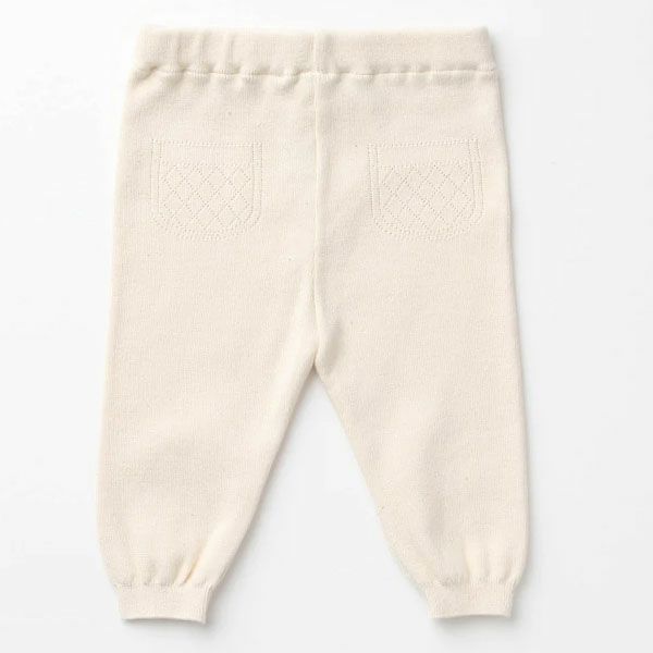 オーガニックコットン ベビーニットレギンス