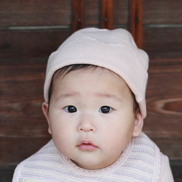 オーガニックコットン ベビー雲ぼうし