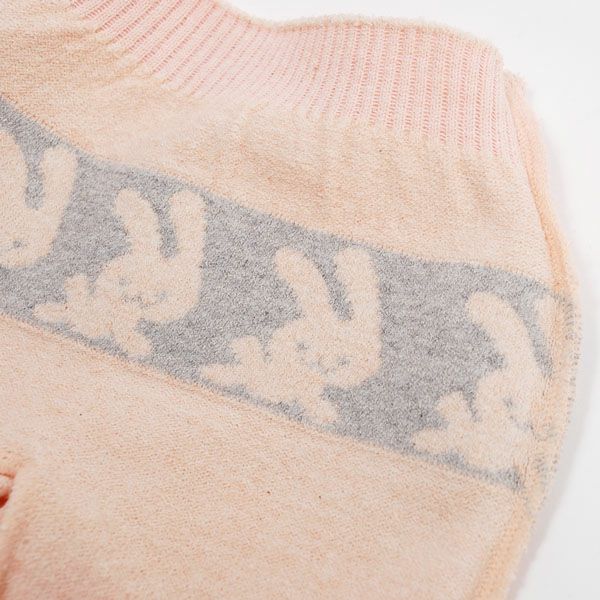 オーガニックコットン うさぎボーダーパンツ