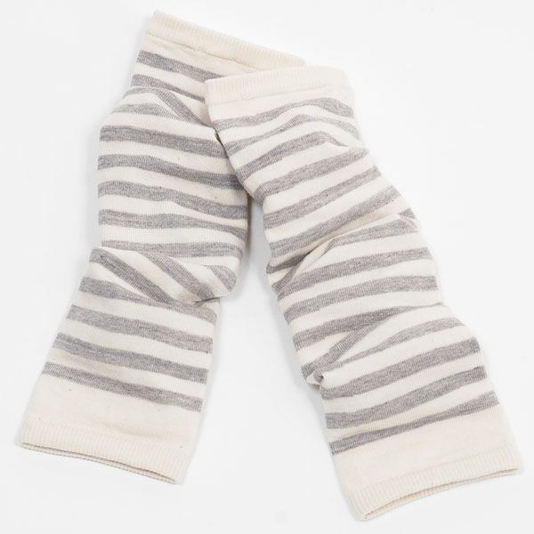 オーガニックコットン ベビー ウォーマー ボーダー