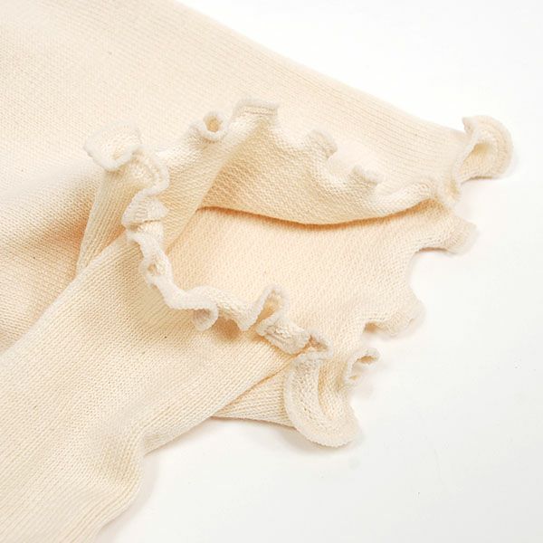 オーガニックコットン 一分丈ニットパンツM～L