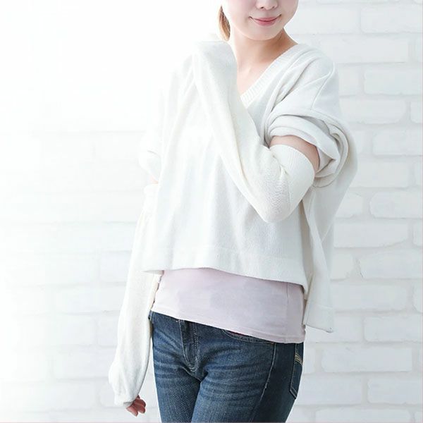 オーガニックコットン ふわっとレッグ＆アームウォーマー