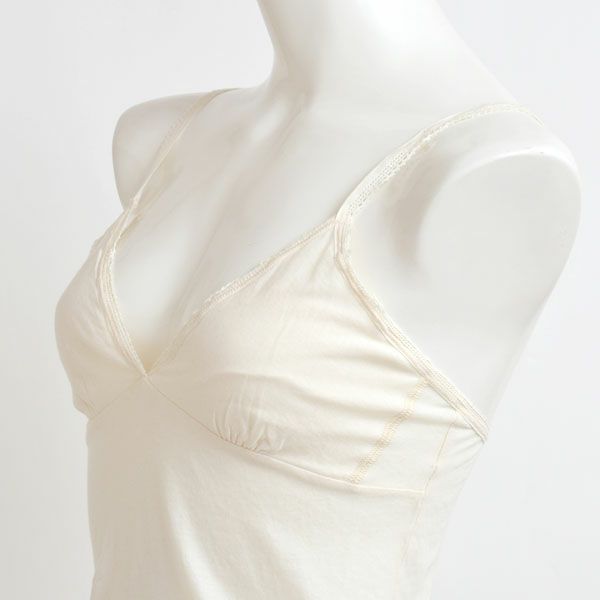 オーガニックコットン 薄手天竺キャミソール