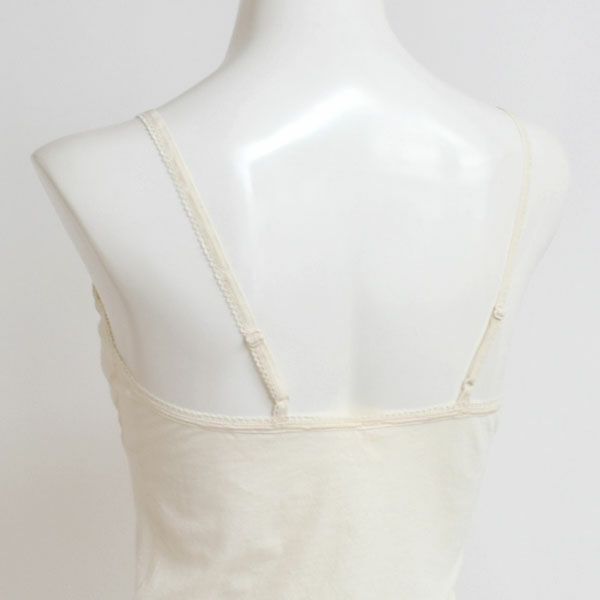 オーガニックコットン 薄手天竺キャミソール