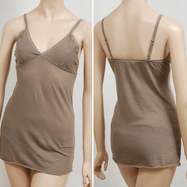 オーガニックコットン 薄手天竺キャミソール