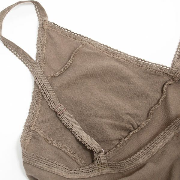 オーガニックコットン 薄手天竺キャミソール