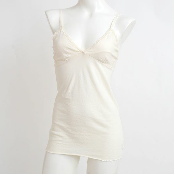 オーガニックコットン 薄手天竺キャミソール