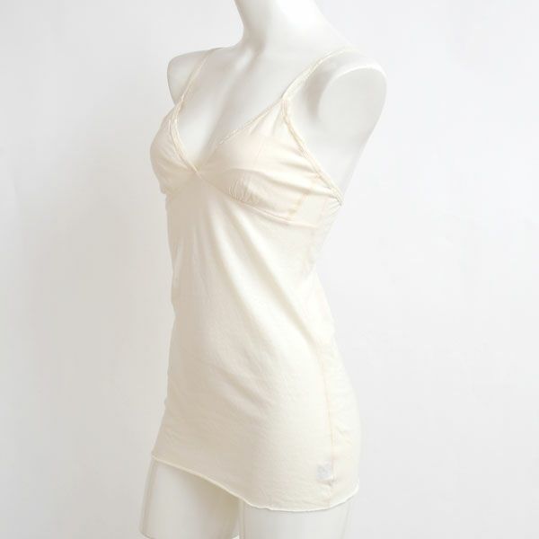 オーガニックコットン 薄手天竺キャミソール