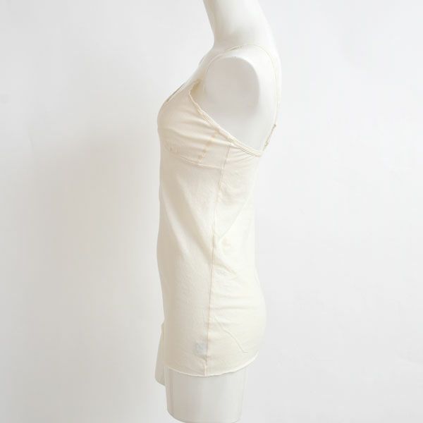 オーガニックコットン 薄手天竺キャミソール