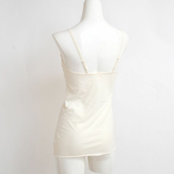 オーガニックコットン 薄手天竺キャミソール