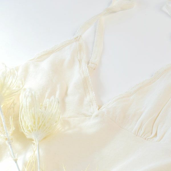 オーガニックコットン 薄手天竺キャミソール