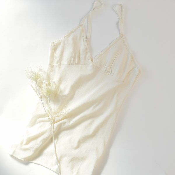 オーガニックコットン 薄手天竺キャミソール