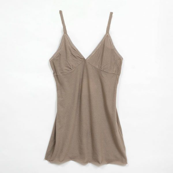 オーガニックコットン 薄手天竺キャミソール
