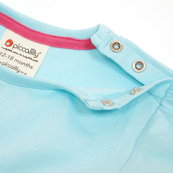 【SALE／60%OFF】オーガニックコットン ベビーキャップスリーブTシャツ Pony