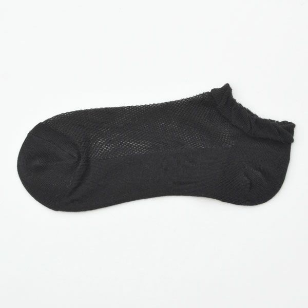 オーガニックコットン メッシュスニーカー丈ソックス