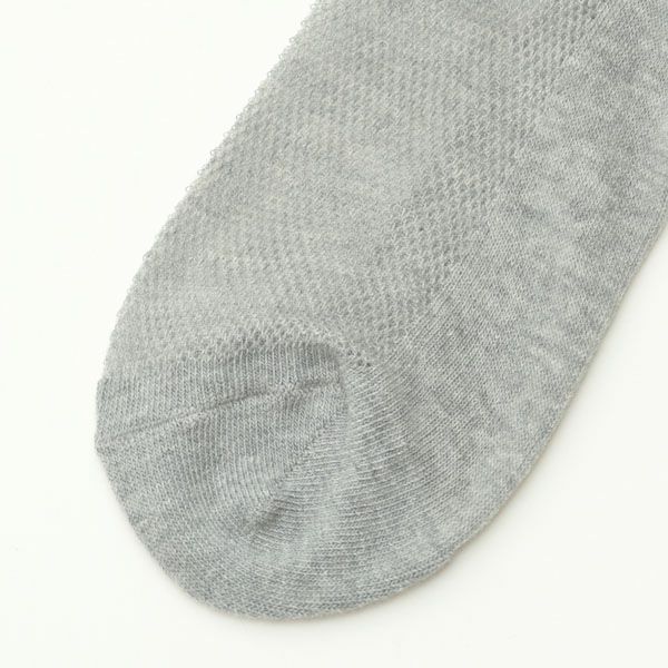 オーガニックコットン メッシュスニーカー丈ソックス